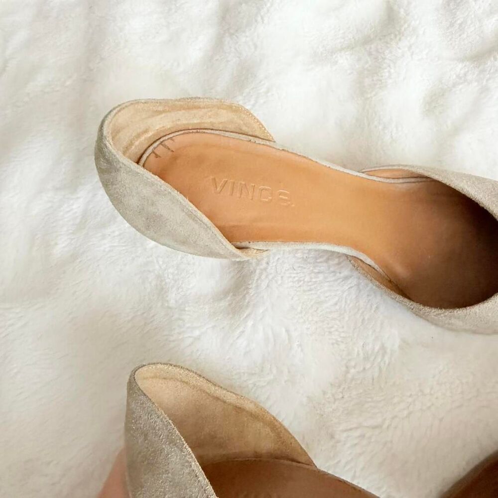 Vince Vince grey suede pumps 6.5 - Picture 2 of 8